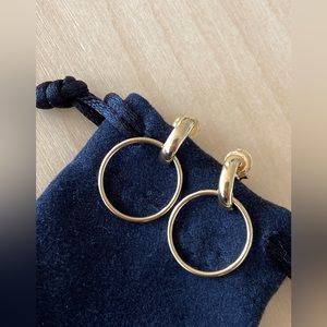 Mejuri Vermeil Dangling Earrings (style name ‘Idol Earrings’)